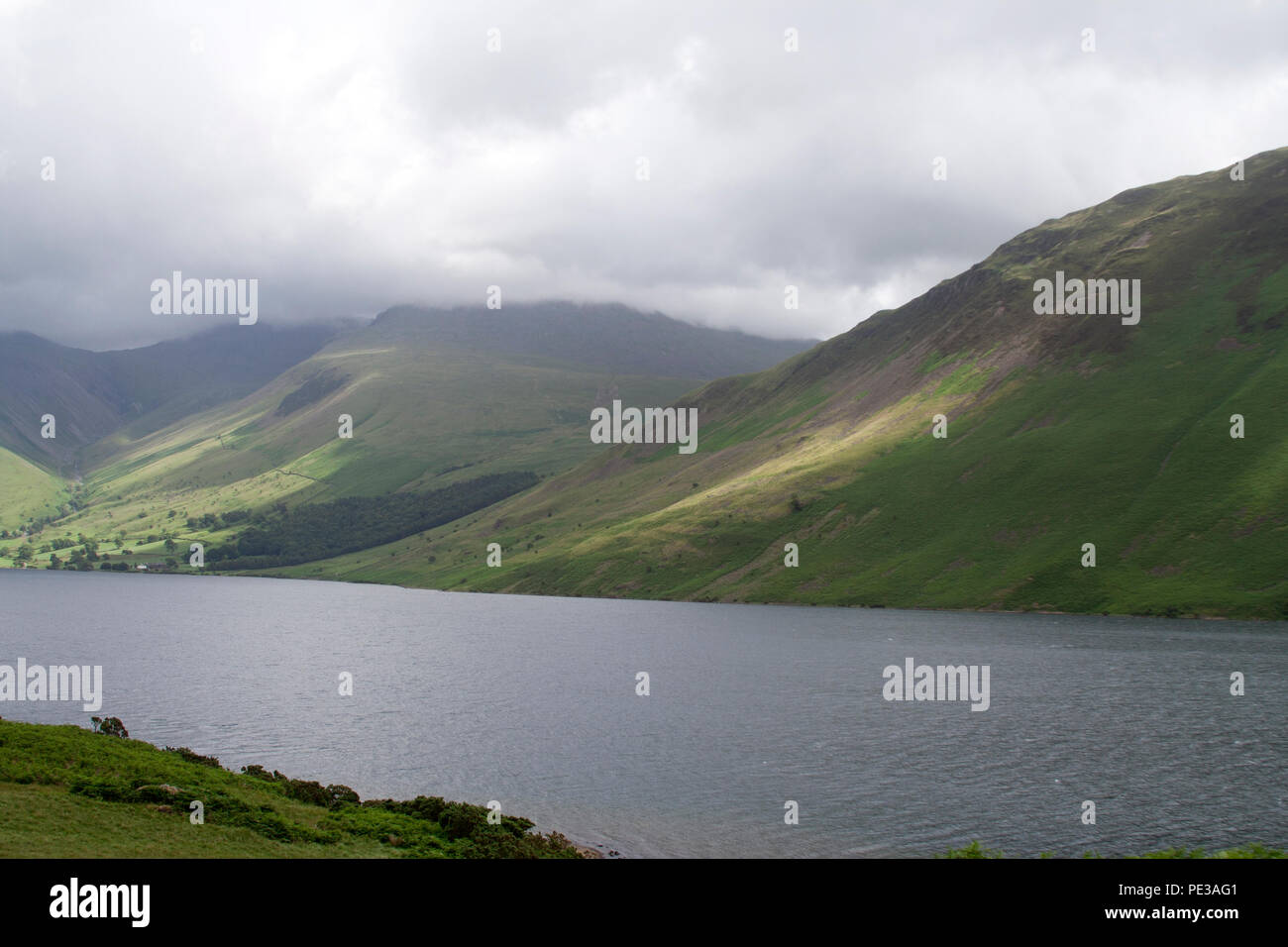 El agua residual Lake District UK Foto de stock