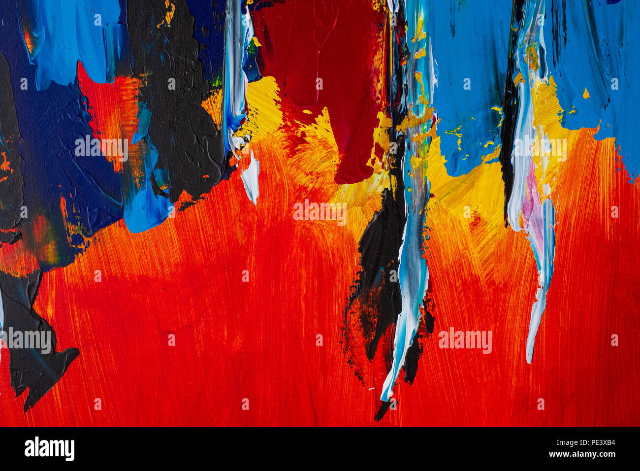 Pinturas abstractas pintar obras de arte fotografías e imágenes de alta  resolución - Alamy