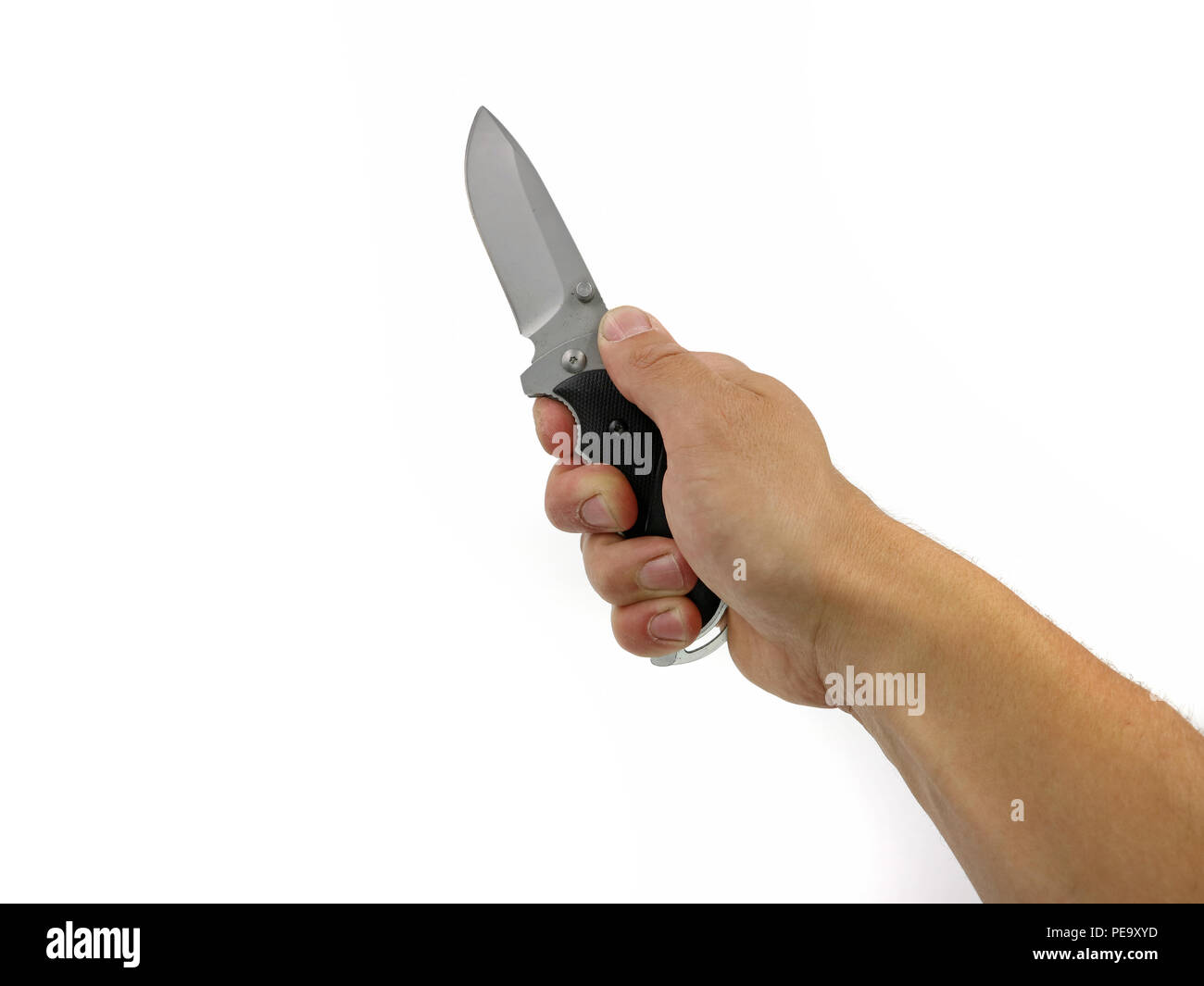 Mano sujetando cuchillo fotografías e imágenes de alta resolución Alamy