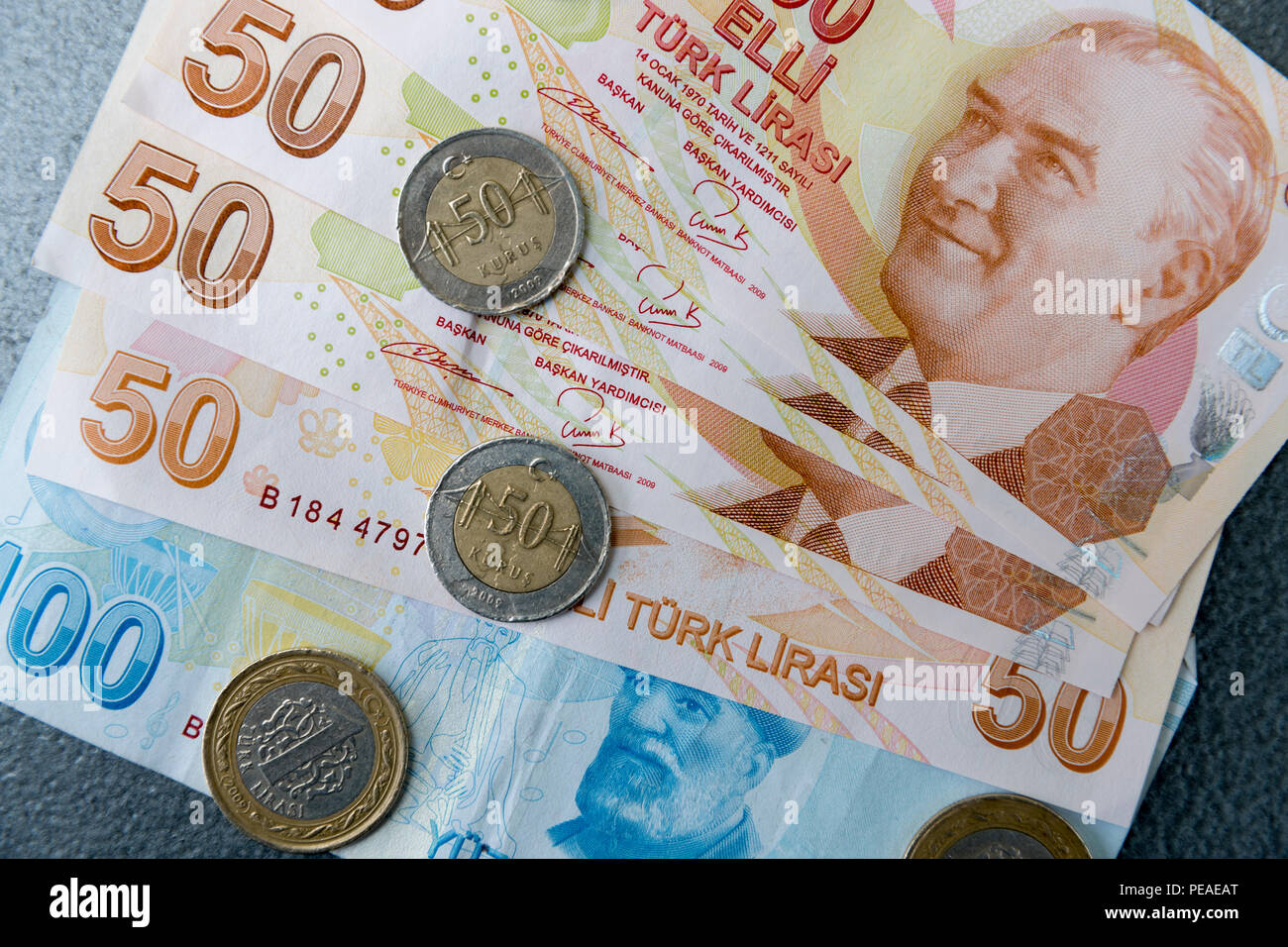 La lira turca (Turk Lirasi - Las monedas y billetes en moneda local ...