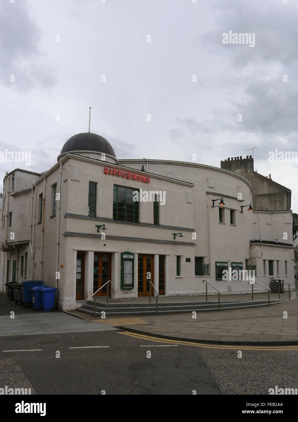 Exterior del cine Hipódromo Bo'ness Escocia, agosto de 2018 Foto de stock