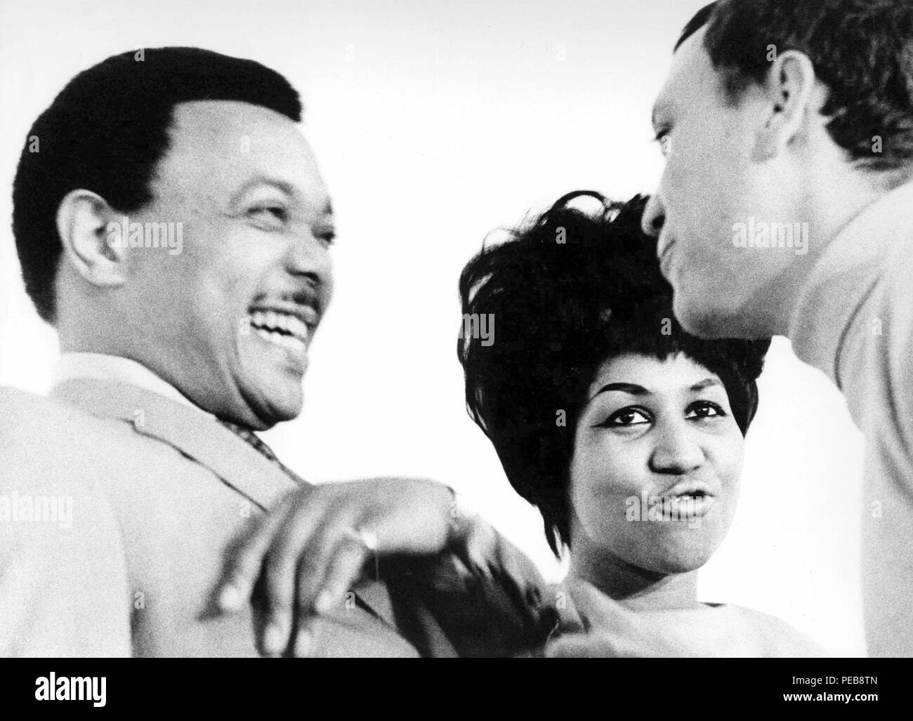 1968 - Aretha Franklin en Roma 1968. Crédito fotos: Globe Photos/ZUMAPRESS.com/Alamy Live News Foto de stock