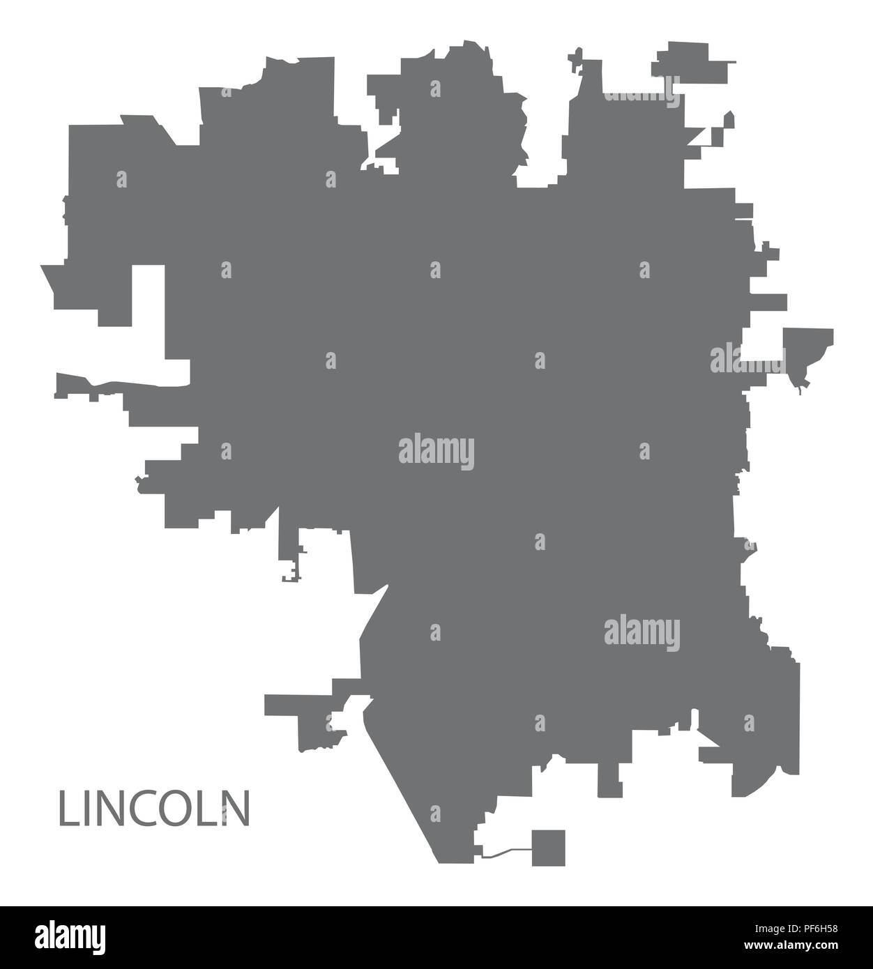 Mapa de lincoln nebraska fotografías e imágenes de alta resolución Alamy