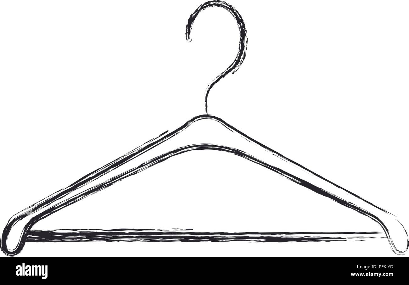 Gancho de alambre icono ropa Imagen Vector de stock - Alamy
