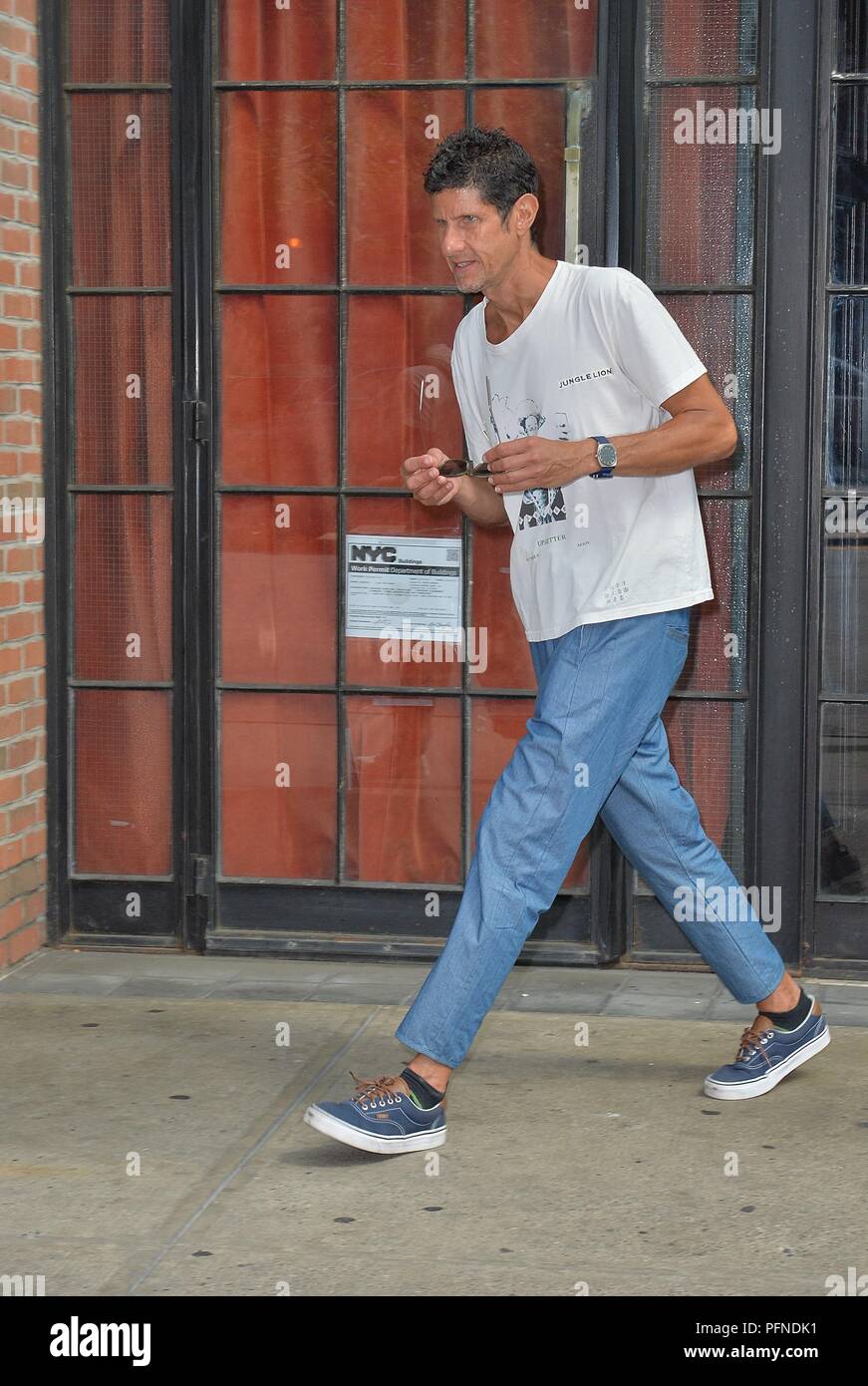 Nueva York, NY, EUA. 21 Aug, 2018. y acerca del Celebrity Candids - TUE, Nueva York, NY el 21 de agosto de 2018. Crédito: Kristin Callahan/Everett Collection/Alamy Live News Foto de stock