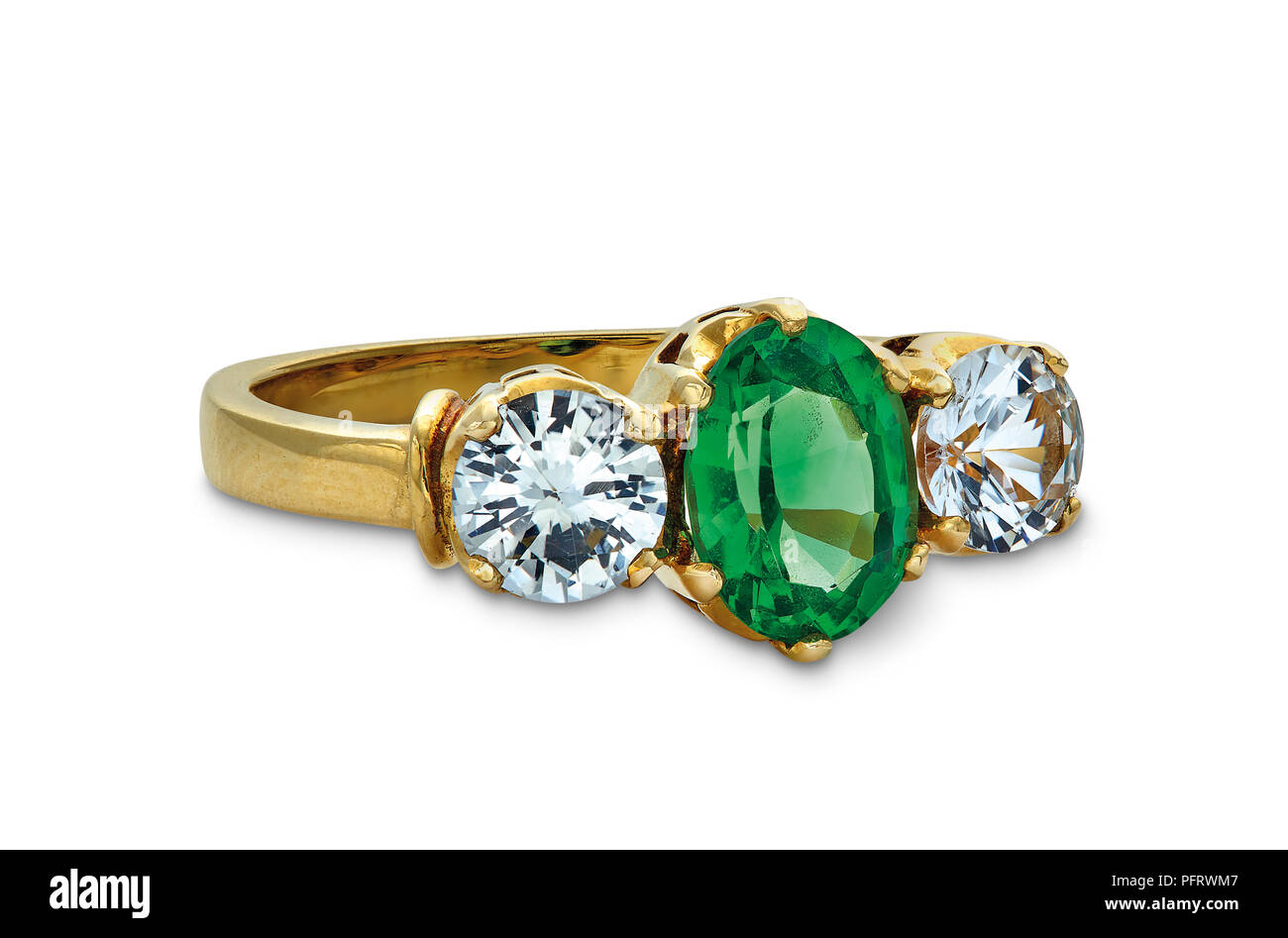 Joya Granates Tsavorites Verde Blanco Zafiro Juego de anillo piedra  principal de 1,29 quilates Fotografía de stock - Alamy