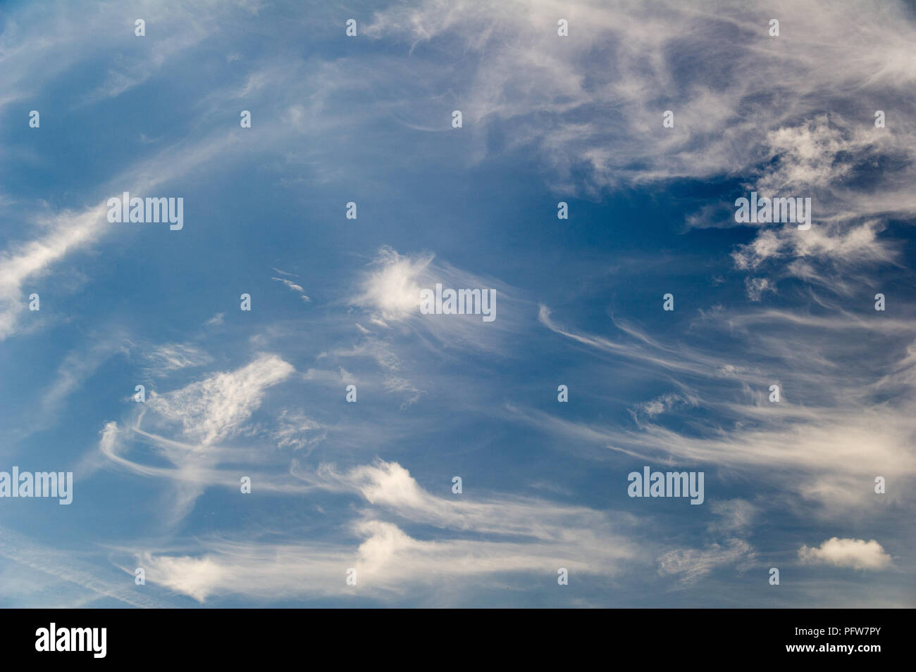 Nubes en Polonia. 19 de agosto de 2018 © Wojciech Strozyk / Alamy Stock Photo Foto de stock