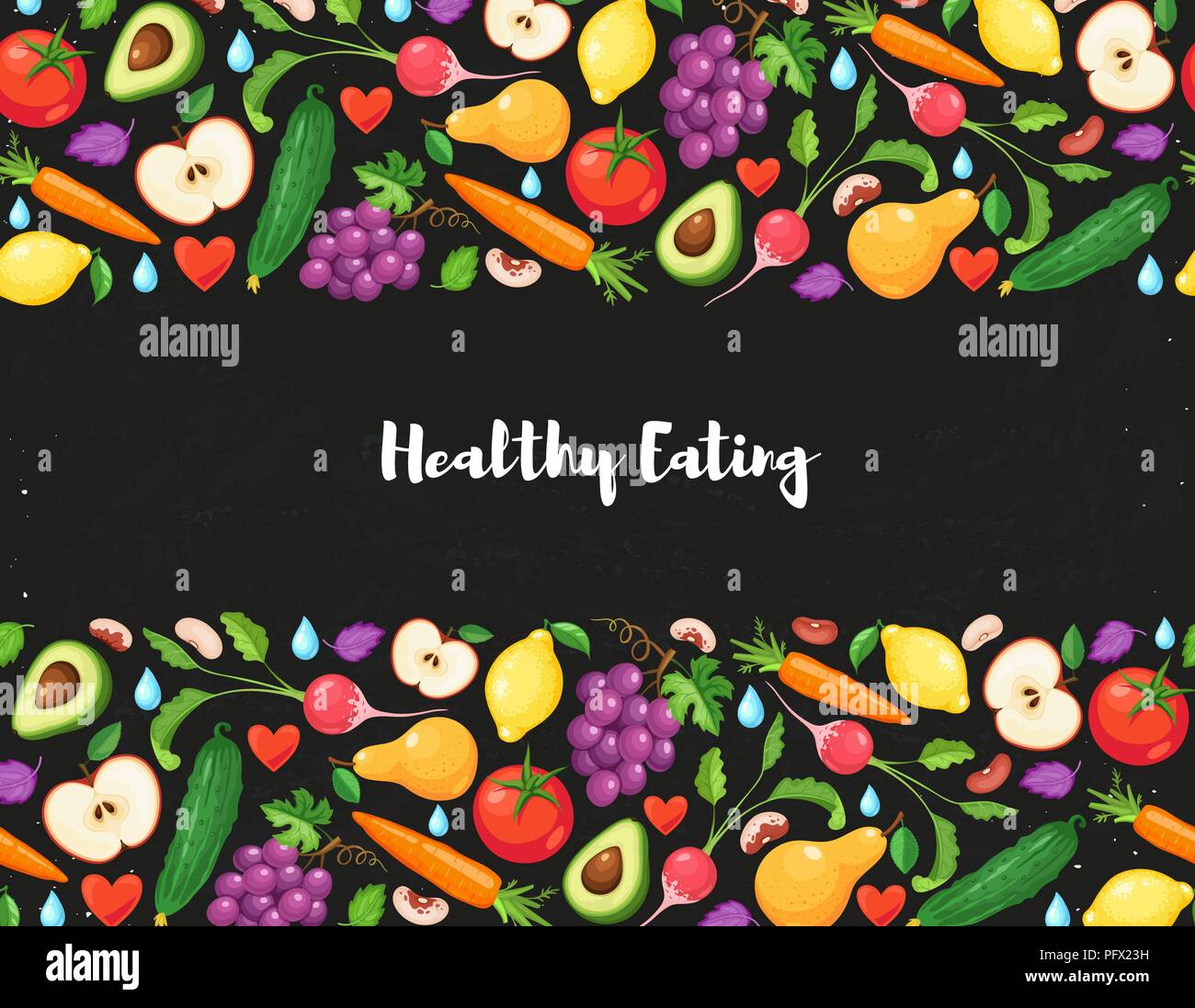 Cartel de alimentación saludable fotografías e imágenes de alta resolución  - Alamy