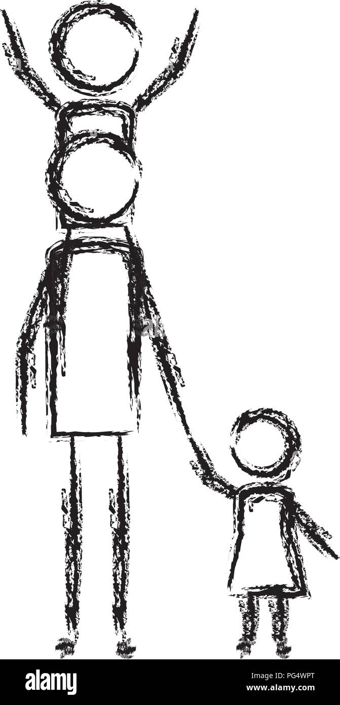 Imprimable Silueta Papa E Hija Bebe Dibujo Fonddecranwws Imprimable Silueta Papa E Hija Bebe Dibujo Fonddecranwws