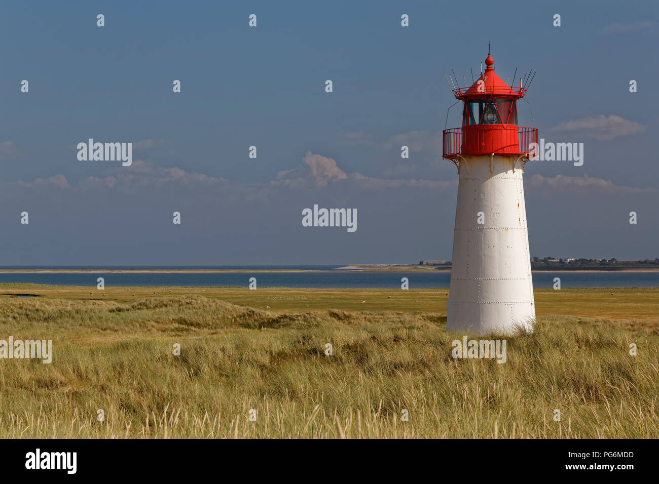 List-West Faro, la parte septentrional de la isla conocida como Ellenbogen, Sylt, Frisia septentrional, Schleswig-Holstein Foto de stock