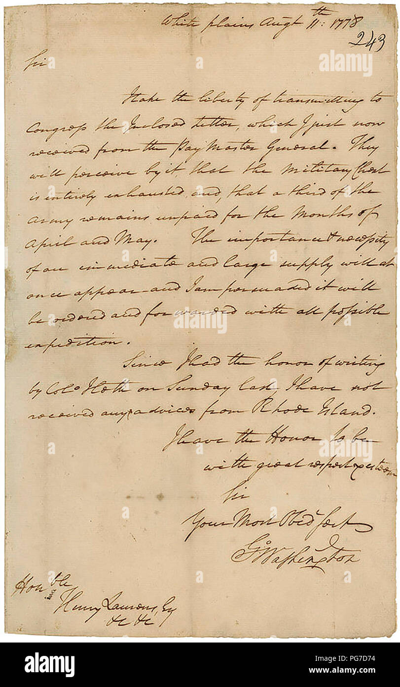 Carta de washington fotografías e imágenes de alta resolución Alamy