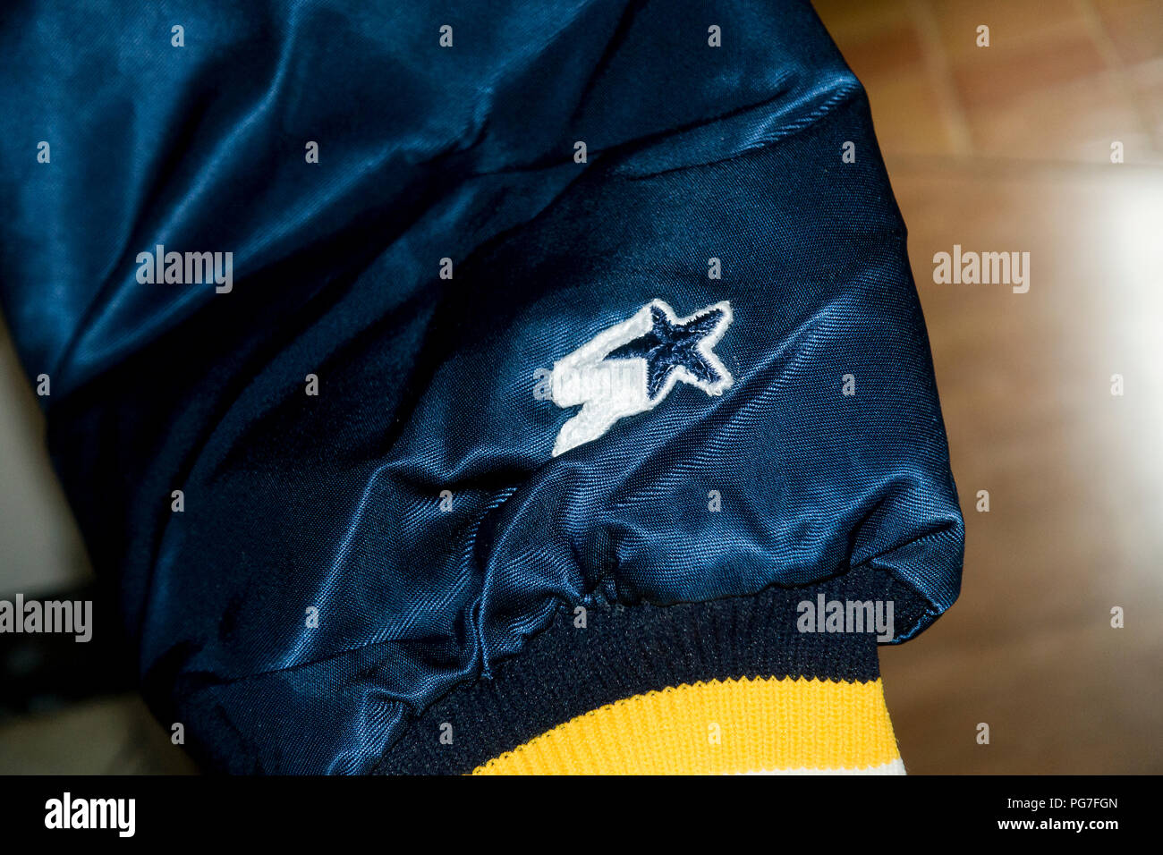 Starter Satin jacket logo - EE.UU. Foto de stock