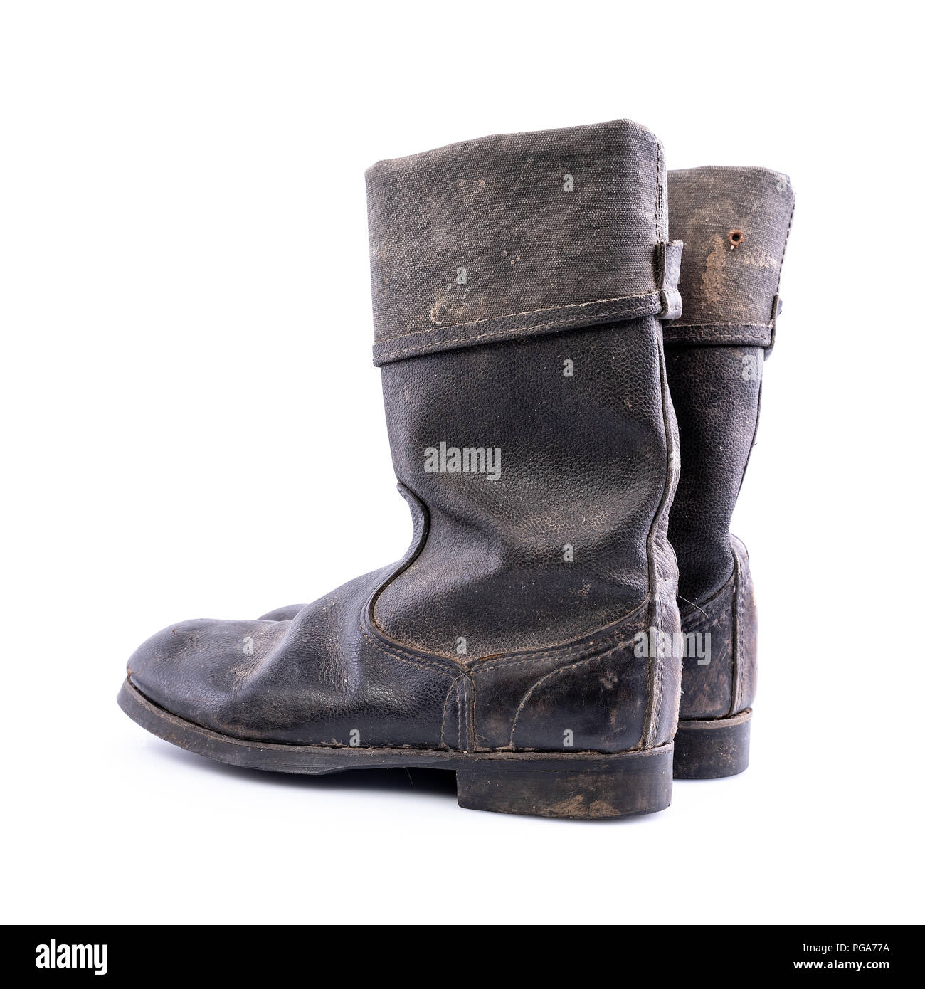 Botas militares de cuero ejército soviético URSS Zapatos Zapatos para hombre Botas Botas de trabajo y estilo militar 