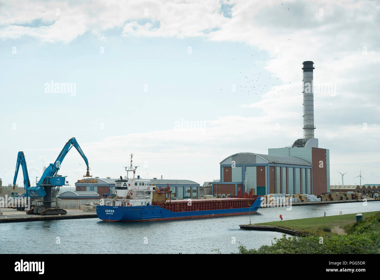 El Shoreham Power Station, Southwick, West Sussex. Generador de