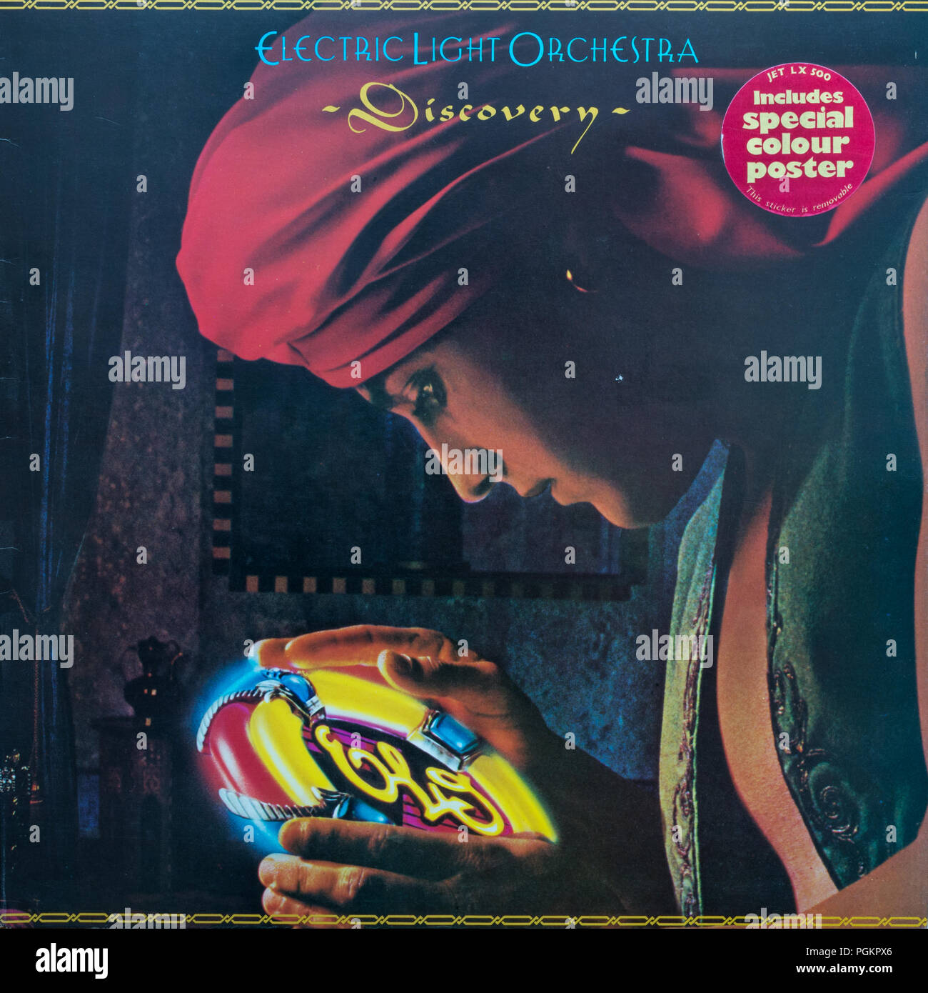 Electric Light Orchestra Discovery portada del álbum Foto de stock
