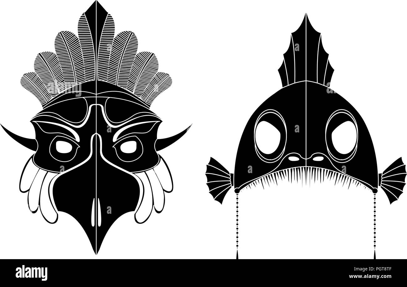 Mascaras mexicanas Imágenes vectoriales de stock Alamy