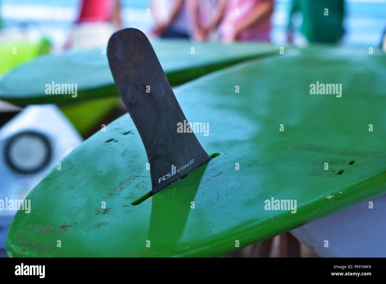Tabla de surf aleta fotografías e imágenes de alta resolución Alamy