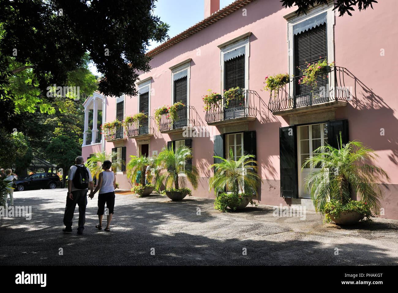 Quinta Vigia Garden . Funchal, Madeira. Portugal Foto de stock