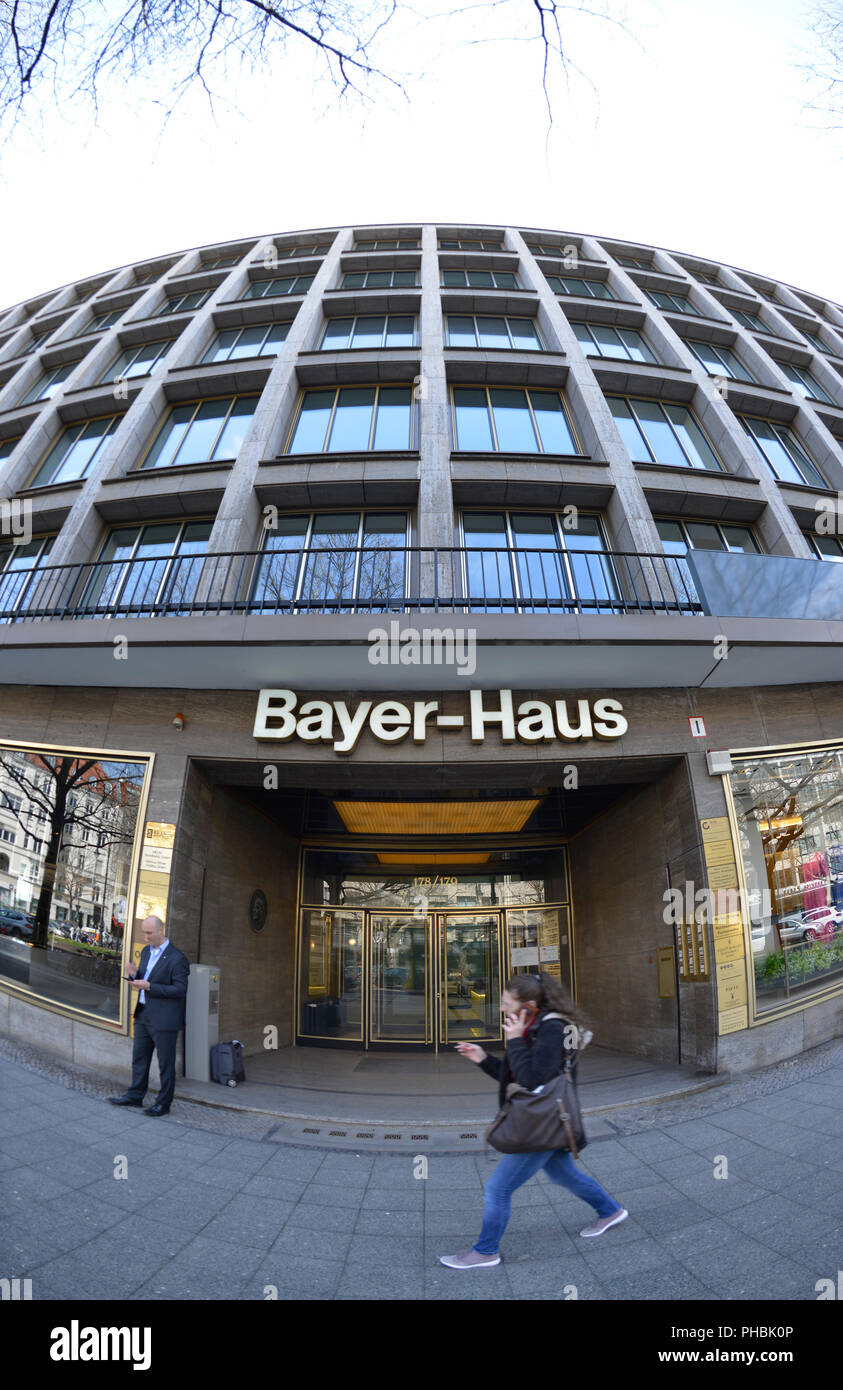 Bayer-Haus, Kurfuerstendamm, Charlottenburg, Berlin, Deutschland Foto de stock