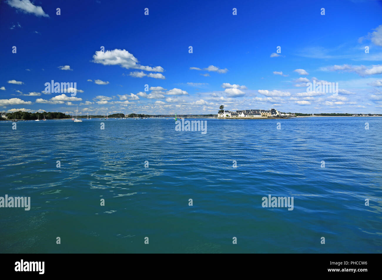 Ile-Tudy, Bretaña, Francia Foto de stock