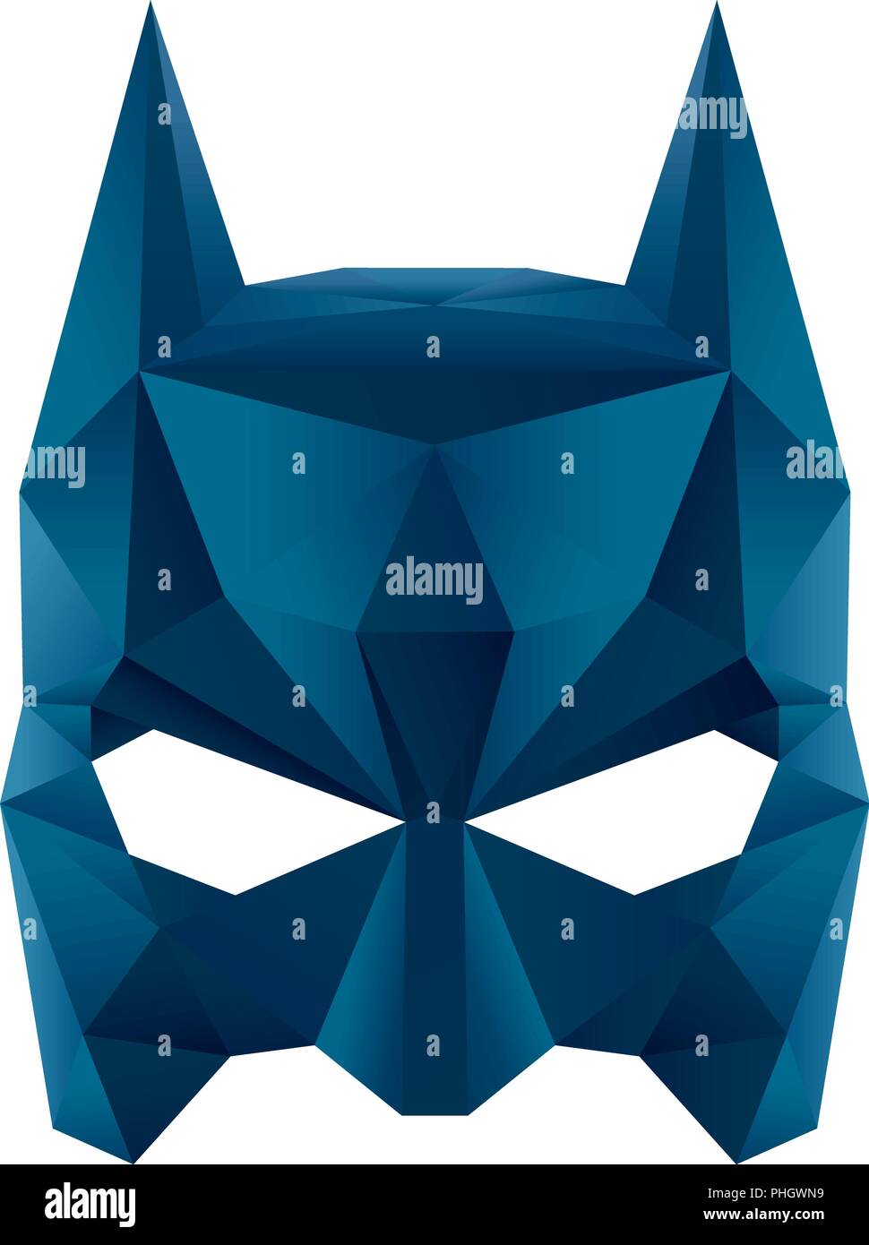 Máscara de batman Imágenes vectoriales de stock - Alamy