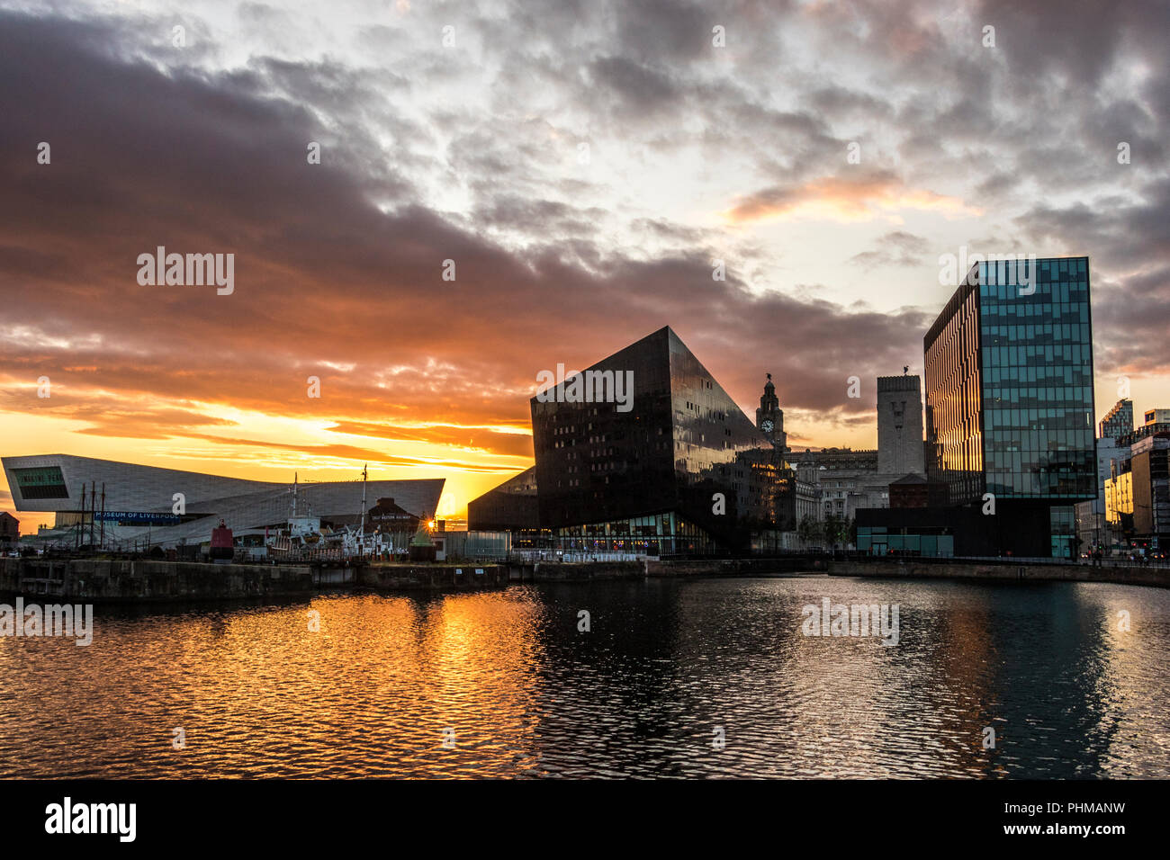 Los muelles de Liverpool Lancashire, Reino Unido Foto de stock