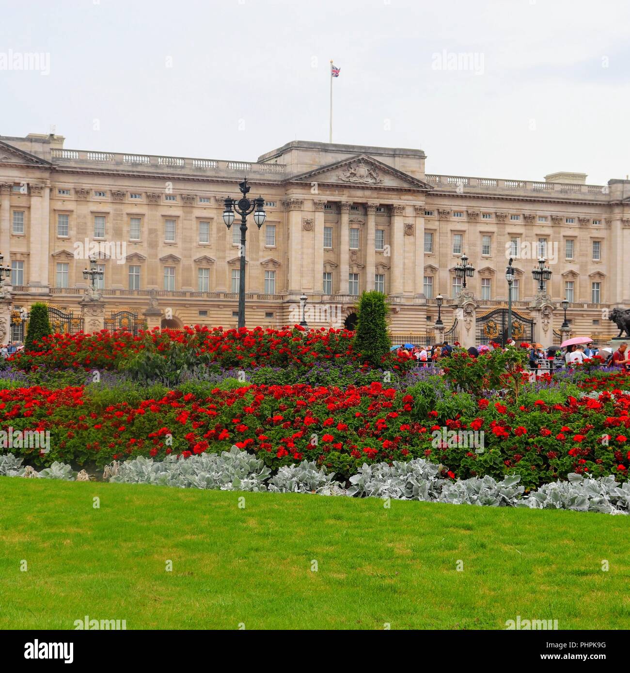 Palacio de Buckingham Londres Foto de stock