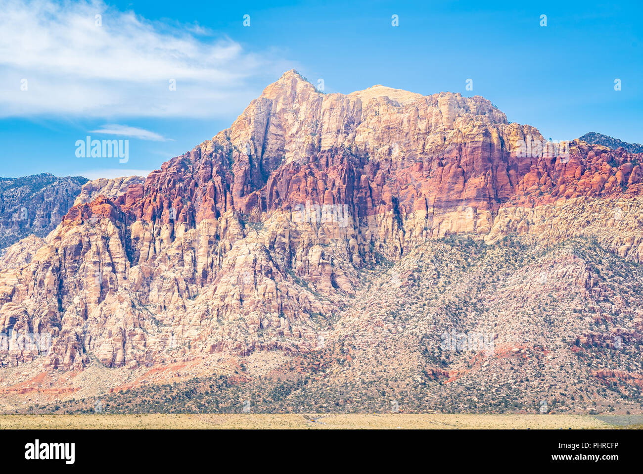 Las Vegas Red Rock Canyon Foto de stock