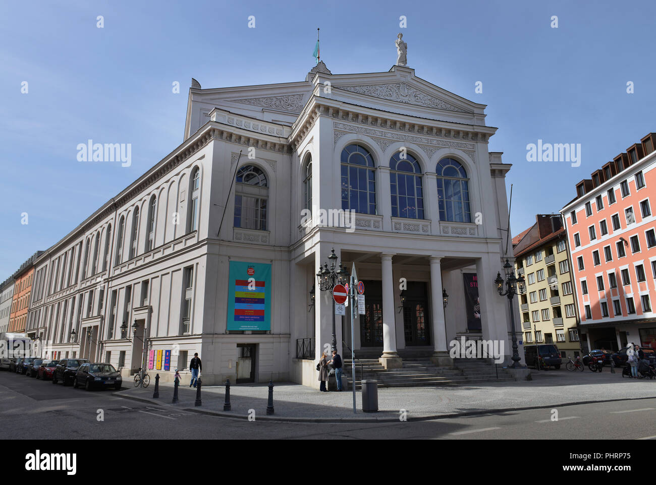 Teatro, Gaertnerplatz, Muenchen, Bayern, Deutschland Foto de stock