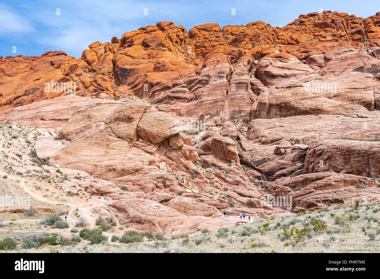 Las Vegas Red Rock Canyon Foto de stock