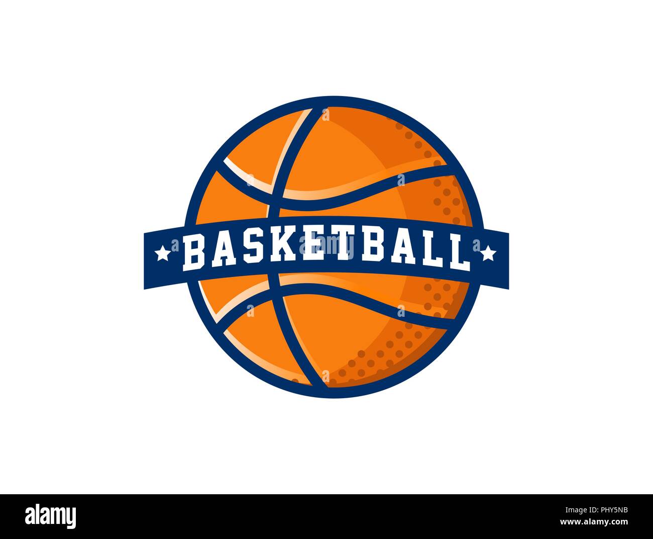 Logotipo de baloncesto, American Sports vector Icono y símbolo Imagen  Vector de stock - Alamy