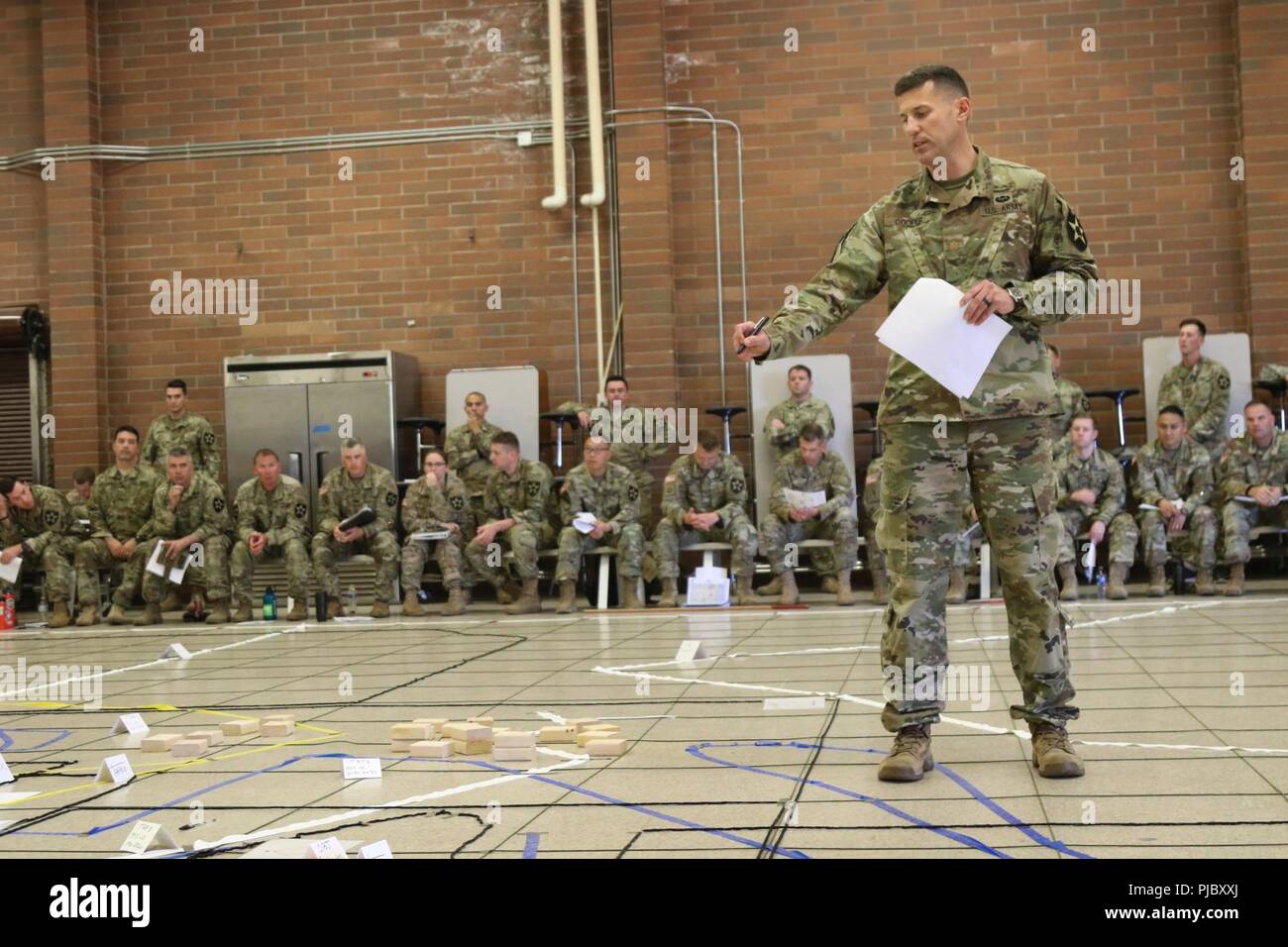 Gral. William (Bill) Cooper, la 81ª Brigada Stryker combatir las operaciones del equipo oficial