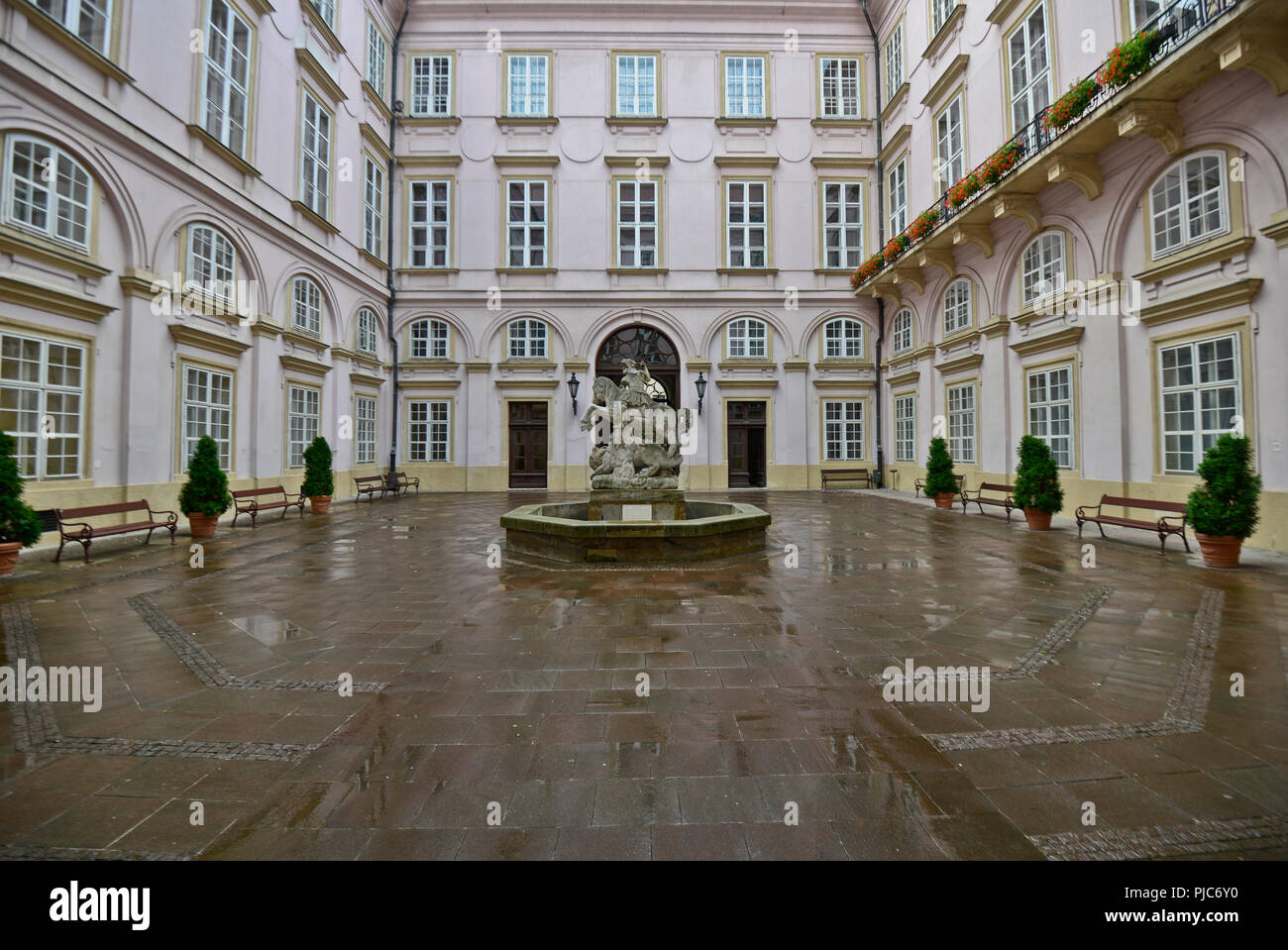 El palacio del primado, Bratislava, Eslovaquia Foto de stock