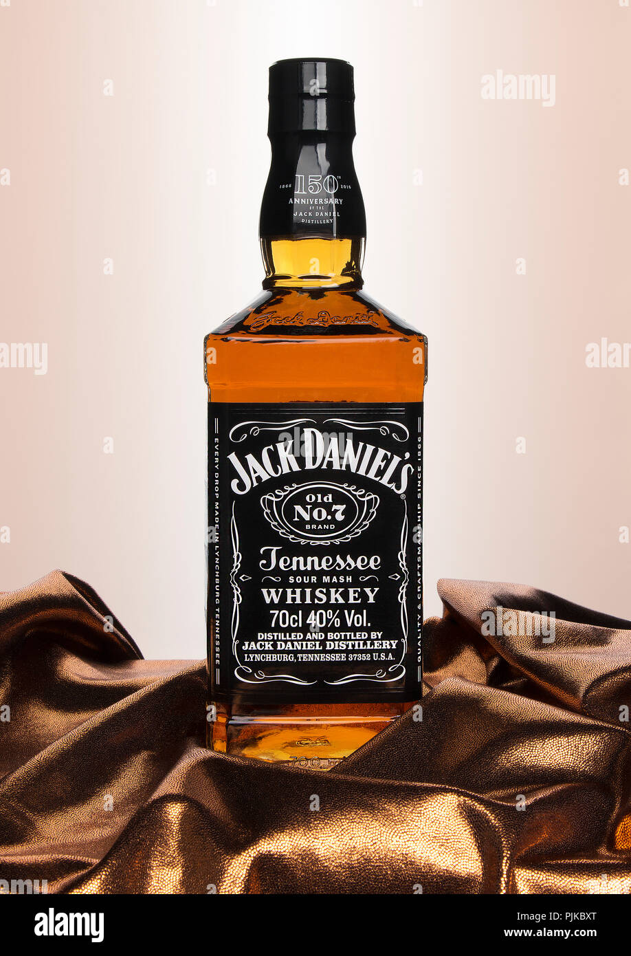 Whiskey Jack Daniels Foto de stock