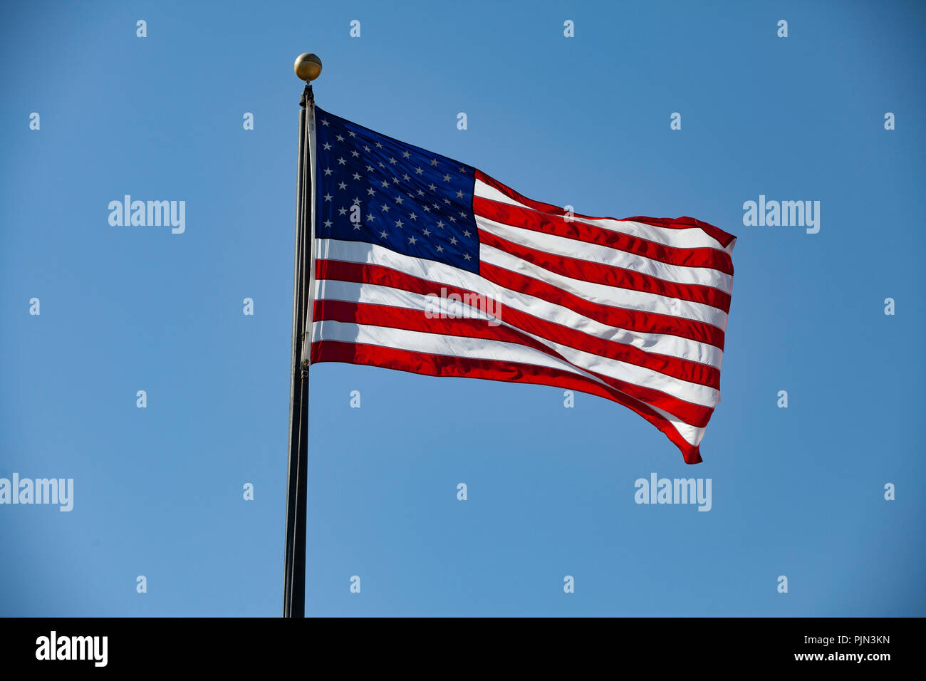 Banner de EE.UU. Foto de stock