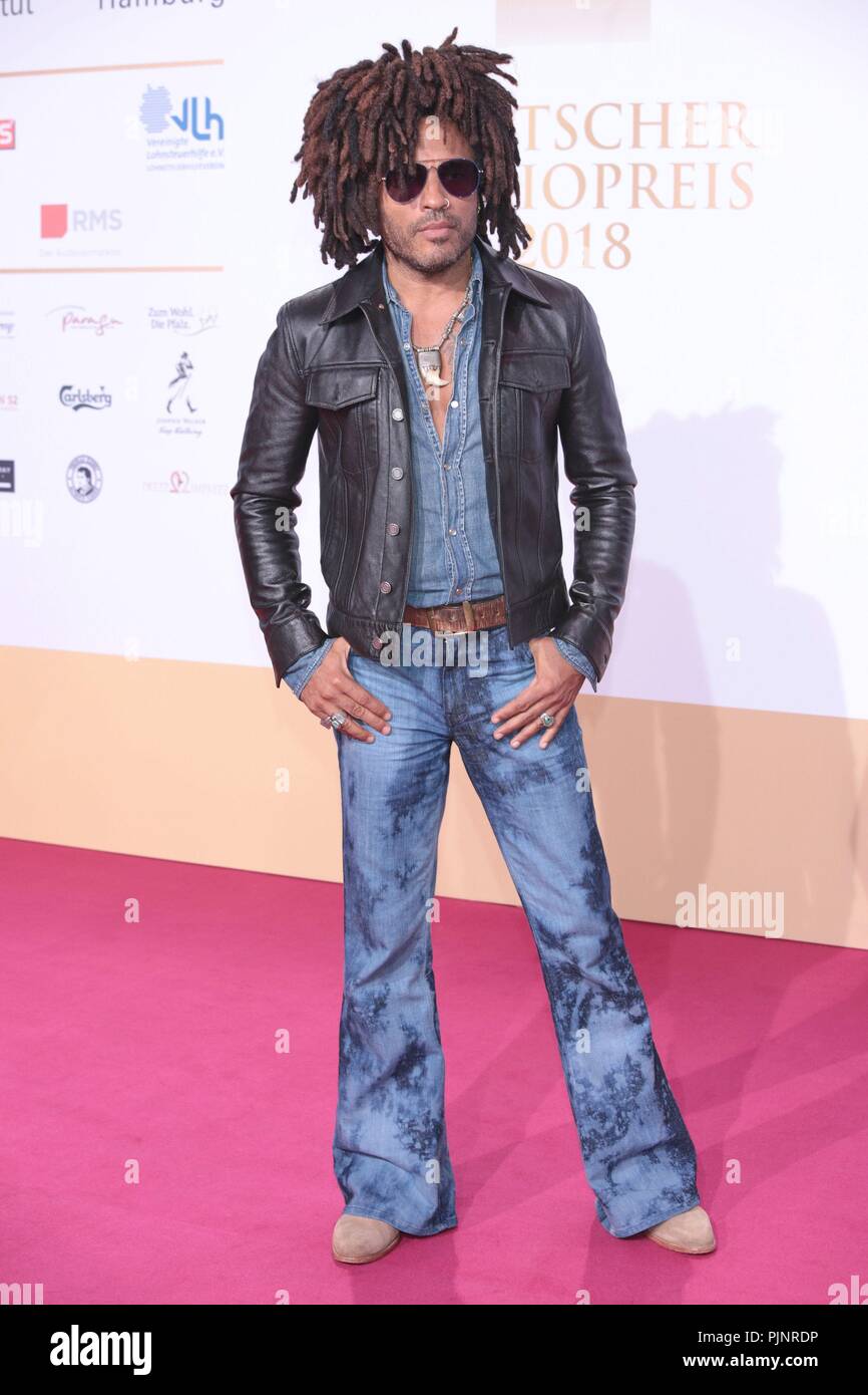 Hamburgo, Alemania. 06 Sep, 2018. Radio de Alemania otorgó el Premio 2018 de la Schuppen 52, Hamburgo, 06.09.2018 con Lenny Kravitz | Uso de crédito en todo el mundo: dpa/Alamy Live News Foto de stock