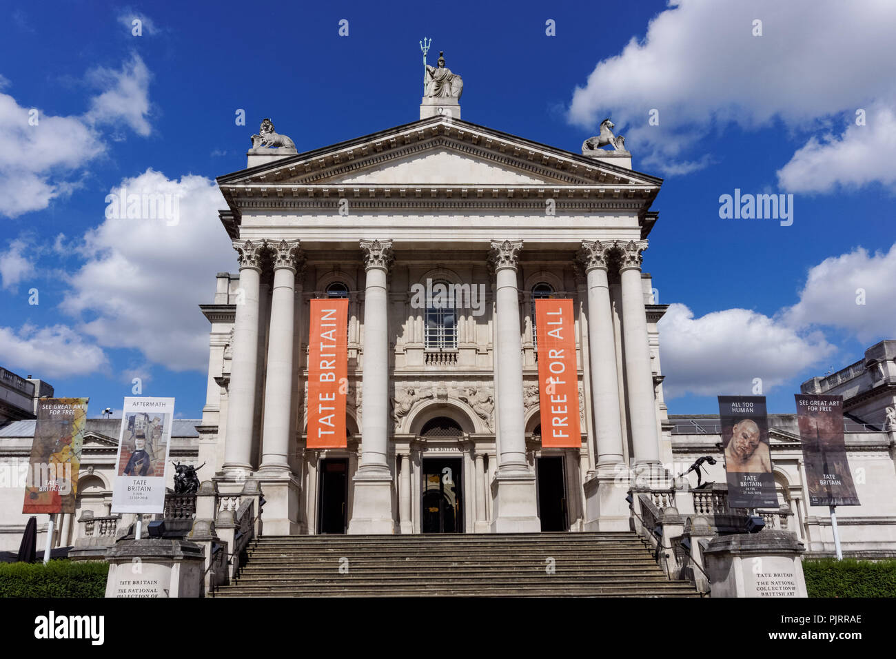 Tate Britain en Londres, Inglaterra, Reino Unido Foto de stock