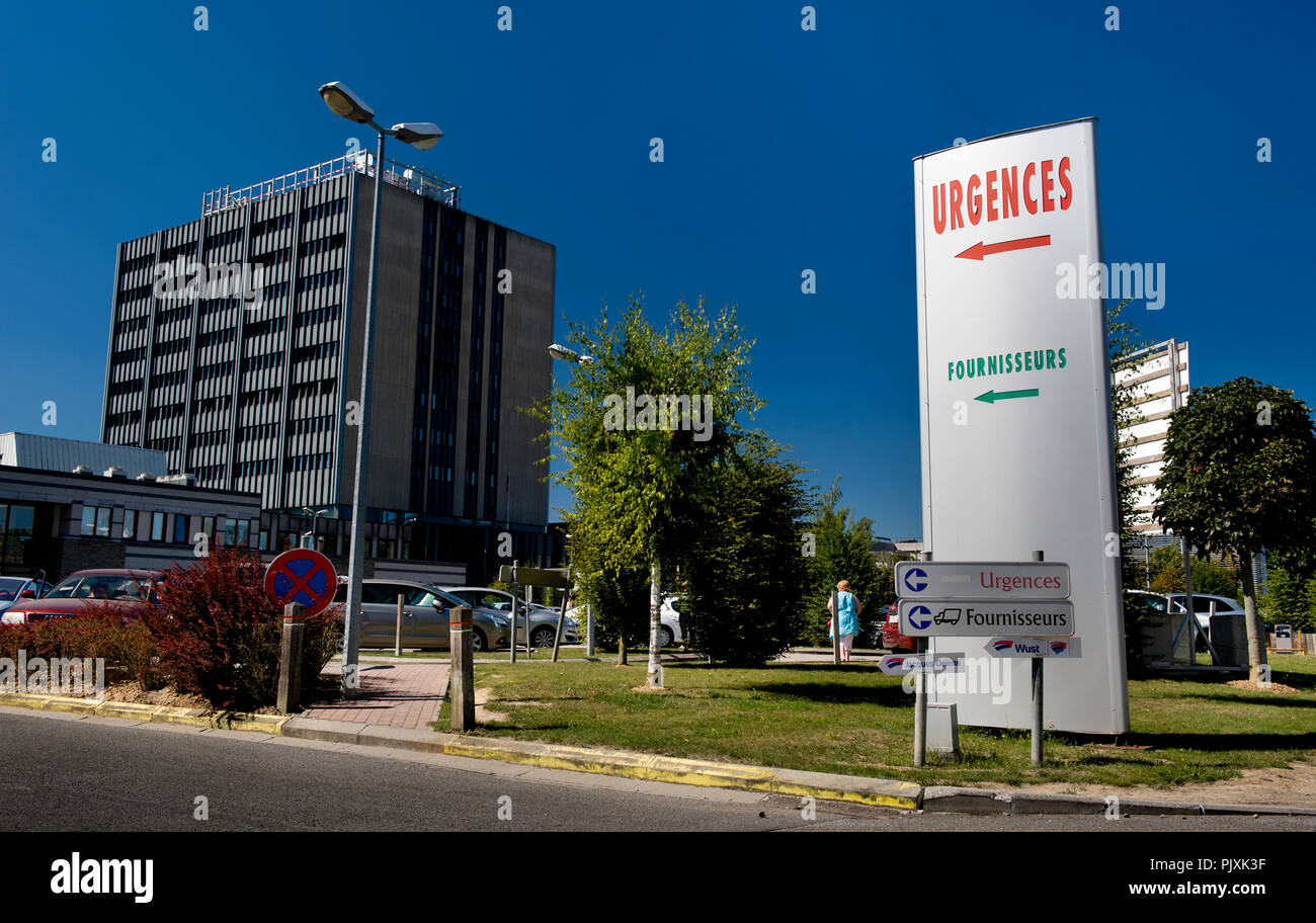 La Clinique St-Luc Bouge Hospital en Namur (Bélgica), 05/09/2013 Fotografía  de stock - Alamy