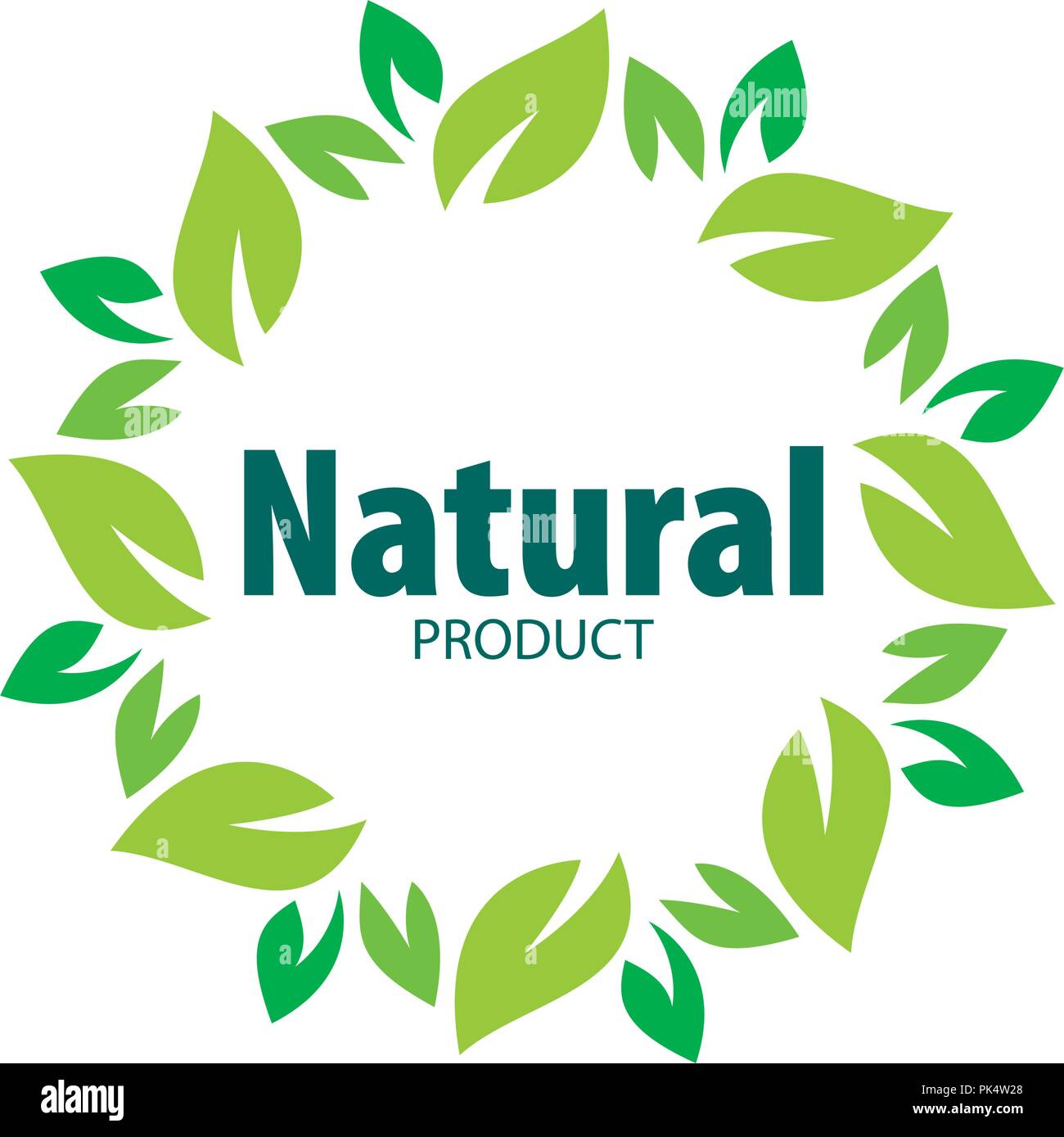 Criticar Increíble escarabajo Logotipo de productos naturales Imagen Vector de stock - Alamy