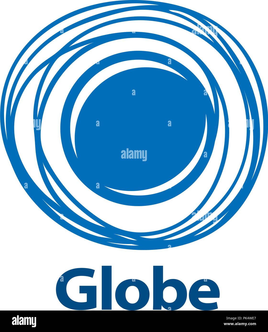 Vector logo globe Imagen Vector de stock Alamy