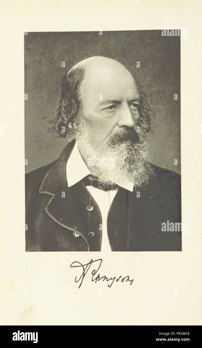 Imagen de la página 10 de "La poética y obras dramáticas de Alfred Lord Tennyson. Edición de Cambridge. (Editado por W. J. Rolfe.)" . Foto de stock