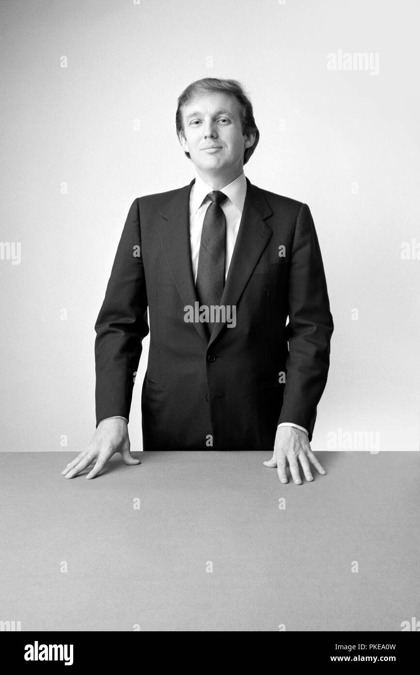 Donald Trump 1980 Fotografia De Stock Alamy