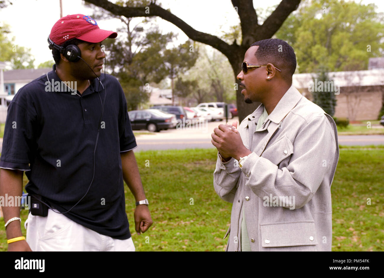 "Bienvenido a casa, Roscoe Jenkins' Director Malcolm D. Lee, Martin Lawrence © 2008 Universal Pictures Foto de stock