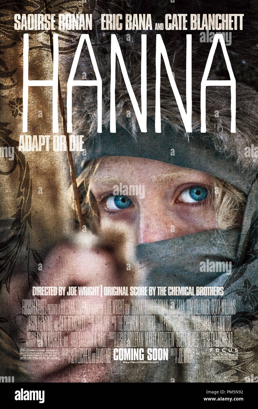 'Hanna' 2011 Focus Features Poster Foto de stock