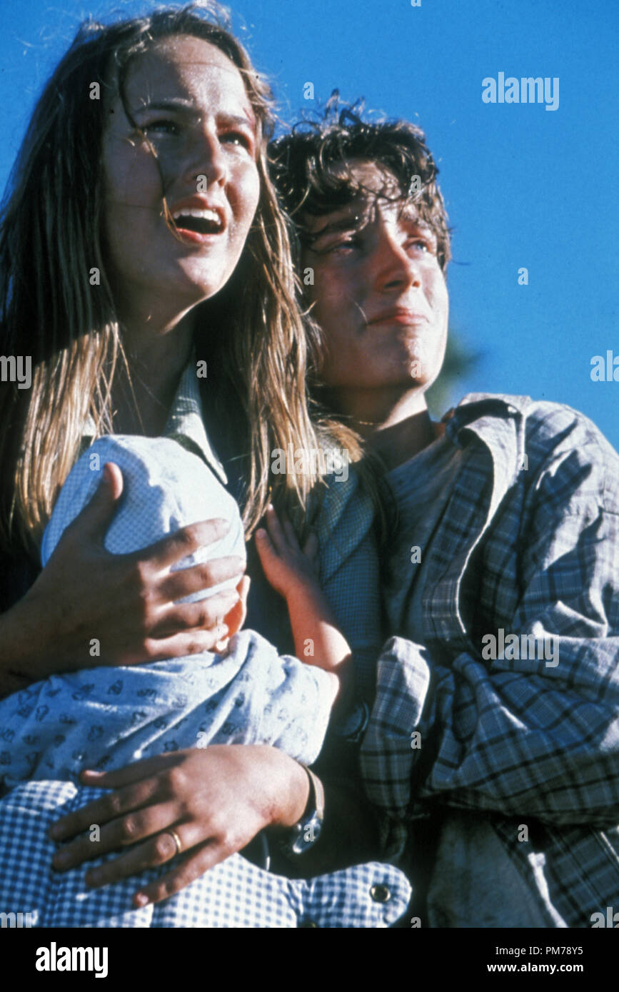 Película de 'Deep Impact' Leelee Sobieski, Elijah Wood © 1998 Dreamworks / Paramount Photo credit: Myles Aronowitz Archivo de referencia # 30996570THA sólo para uso editorial - Todos los derechos reservados Foto de stock