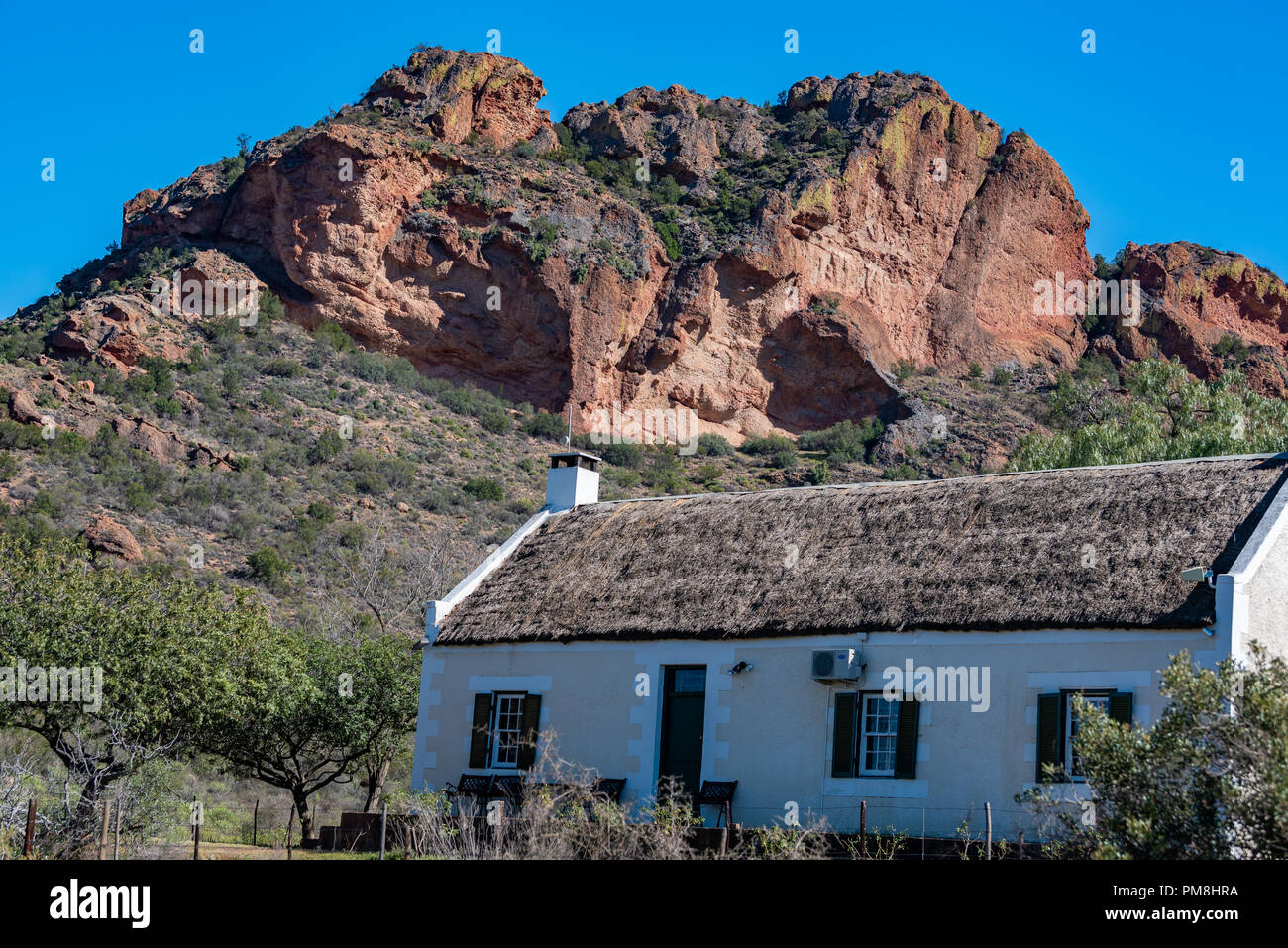 Redstone Hills, Klein Karoo, Sudáfrica Foto de stock