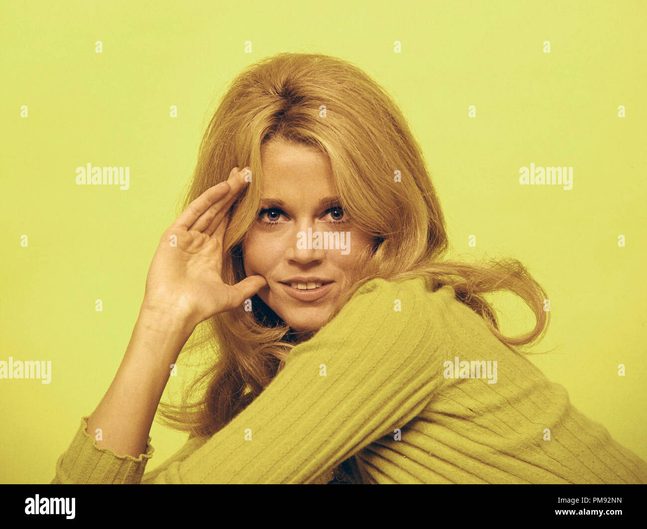 (Archivística Cine Clásico - Jane Fonda retrospectiva) Jane Fonda, circa 1969. Archivo de referencia # 31537 281tha Foto de stock