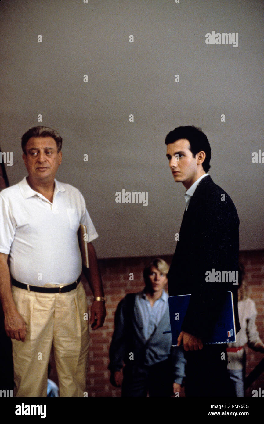 Studio Publicidad Todavia De Vuelta Al Colegio Rodney Dangerfield Keith Gordon C 1986 Orion Pictures Todos Los Derechos Reservados Archivo De Referencia tha Solo Para Uso Editorial Fotografia De Stock Alamy