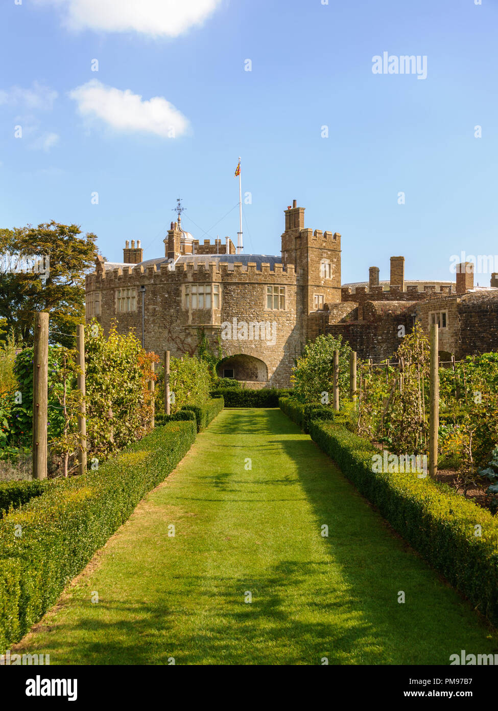 Walmer Walmer Castle, Kent, UK Foto de stock