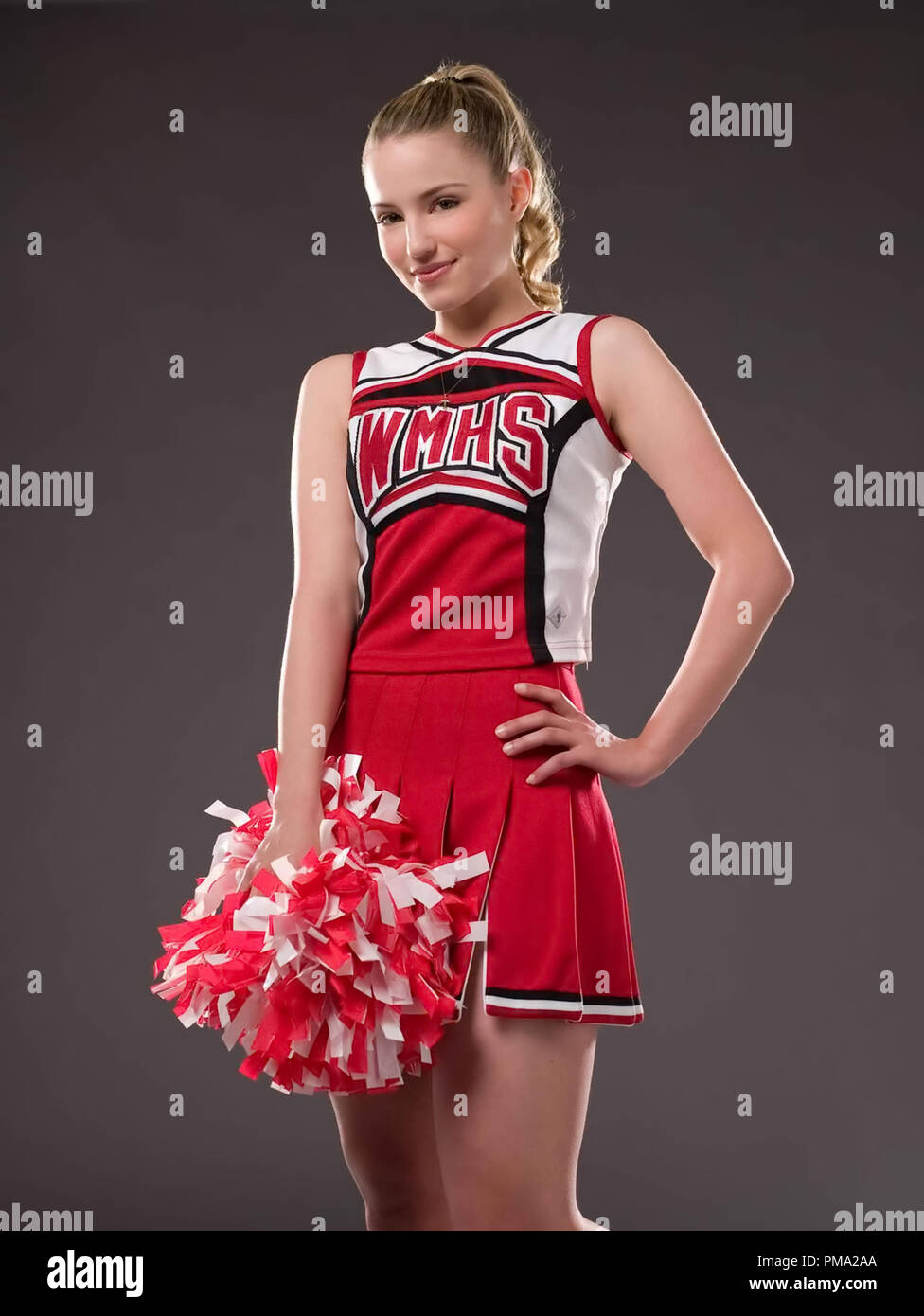 GLEE: Dianna Agron como Quinn en GLEE Fox Broadcasting Co. CR: Joe  Viñales/FOX Fotografía de stock - Alamy